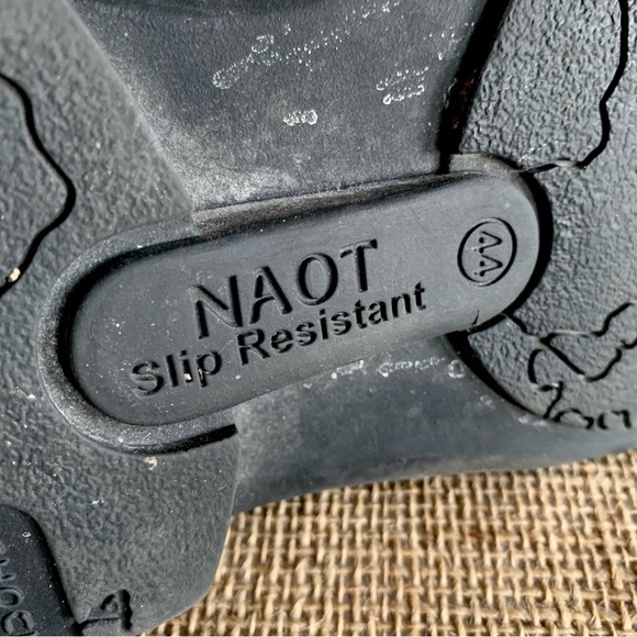 NAOT Men’s Chief Lace Up Dress Shoes Black Size 44 or US 11-11.5 - Picture 8 of 12